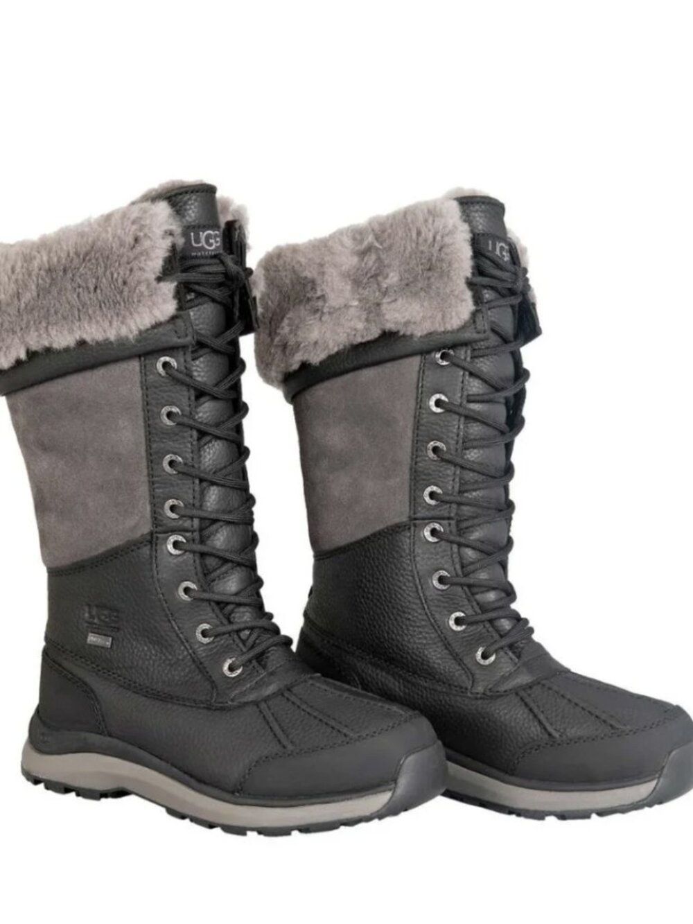 Size 11 UGG Adirondack 3 'Black Grey'